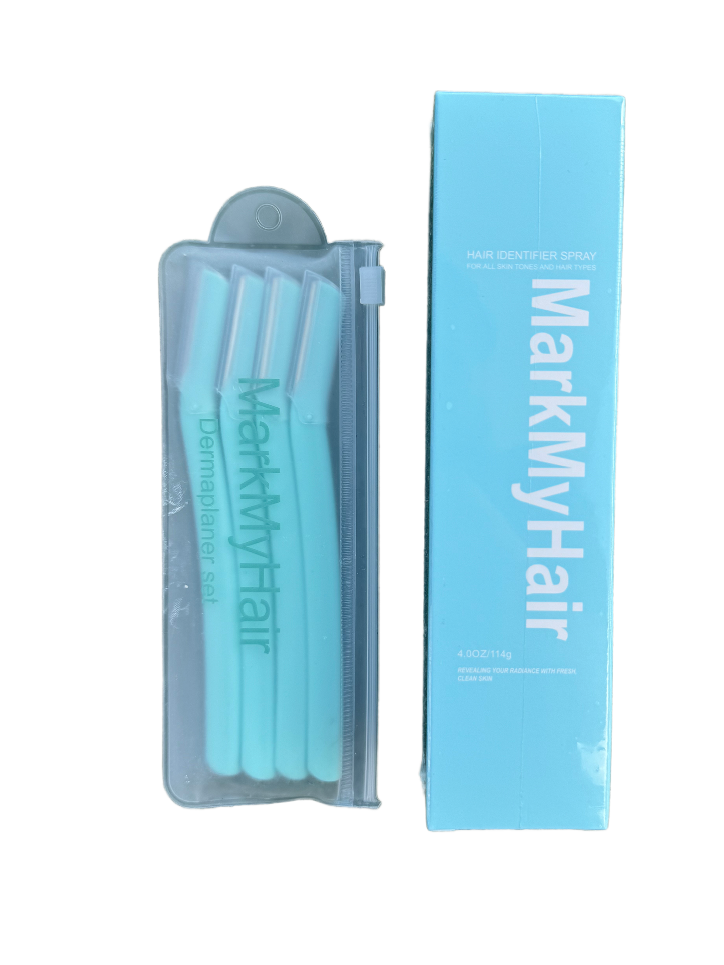 MarkMyHair Hair Identifier Spray combo with razors